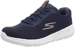 Herren Go Walk Max Midshore Sneaker, Navy Textile Synthetic, 43 EU