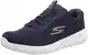 Skechers Herren Go Walk Max Midshore Sneaker, Navy Textile Synthetic, 43 EU