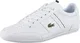 Lacoste Herren Sneakers,Half Shoes, White, 41 EU