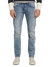 Herren Piers Slim Jeans 1029730, 10118 - Used Light Stone Blue Denim, 32W / 32L