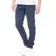 Smith & Solo Jeans Herren - Slim Fit Jeanshose, Hosen Stretch Modern Männer Straight Jungen Hose Cut Basic Washed (32W / 32L, Alex Navy)