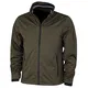 Calvin Klein Herren Kragen Details wasserdichte Golfjacke - Khaki/Schwarz - M
