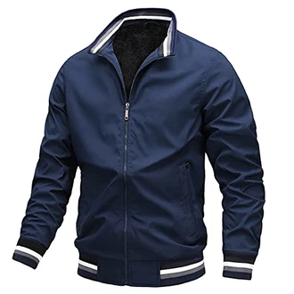 AIEOE Herren Winter Bomberjacke College Jacke