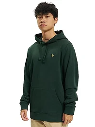 Zip Kapuzenpullover für Herren grün XL - Premium Pullover Hoodie - Sweatshirt mit Kapuze aus 100% Bio-Baumwolle