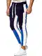 OneRedox Herren   Jogginghose   Trainingshose   Sport Fitness   Gym   Training   Slim Fit   Sweatpants Streifen   Jogging-Hose   Stripe Pants   Modell A10 (M, Navy Blau)
