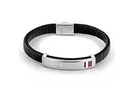 Jewelry Armband für Herren aus Leder Schwarz - 2790349