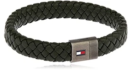 Jewelry Armband für Herren aus Leder Grün - 2790332