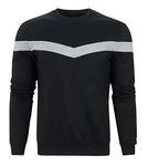 TUONROAD Sweatshirts Crewneck Hoodie Pullover Schwarz