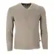 Blauer Peter - Leichter Merino-Pullover - Uni - V-Ausschnitt - Langarm - 10 Farben, Farbe:Beigemeliert, Größe:50