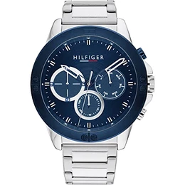 Herren Analog Quarz Uhr mit Edelstahl Armband 1791932