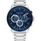 Tommy Hilfiger Herren Analog Quarz Uhr mit Edelstahl Armband 1791932