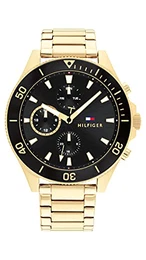 Herren Analog Quarz Uhr mit Edelstahl Armband 1791919