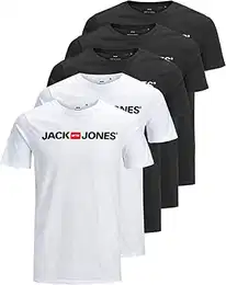 Herren 5er-Pack T-Shirts aus Baumwolle in vielen Farben und Styles (Corp Mix 2, XXL)