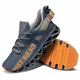 Vivay Herren Laufschuhe Sportschuhe Sneaker Atmungsaktiv rutschfest Mode Bequem Turnschuhe,Dunkel Grau,EU43