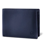 VON HEESEN® Geldbörse Herren mit RFID Schutz Blau