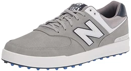 Men's 574 Greens Golf Shoe, Grey/White, 11.5 X-Wide