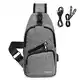 flintronic Brusttasche,Messenger Bag Sling Bag mit Verstellbarem,Herren Taschen Rucksack Umhängetaschen Schultertasche Reisetaschen für Männergeschäft,Shoppen,Wandern(Kommt mit 1 USB-Datenkabel)