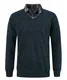 Yukirtiq Herren Chenille Strickwaren Feinstrick Pullover 2 in 1 Hemd Kragen Strickpullover mit Hemdkragen Mock Hemd Einsatz für Männer, Grün, M