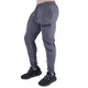 Yageshark Herren Sporthose Jogginghose Baumwolle Joggers Freizeithose Fitness Slim Fit Hose Streetwear (Grau, Medium)