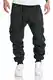 REPUBLIX Herren Cargo Sweatpants Sporthose Jogginghose Jogger Trainingshose R6102 Anthrazit M