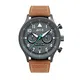 AVI-8 Hawker Hurricane Carey Dual Time Japanese Quartz Orissa Watch - AV-4088-04