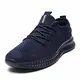 Tvtaop Herren Schuhe Sneaker Laufschuhe Turnschuhe Straßenlaufschuhe rutschfest Leichtgewichts Atmungsaktiv Walkingschuhe Outdoor Joggingschuhe Sportschuhe Freizeitschuhe,Blau 41 EU