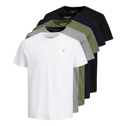 JXJ Tee T-Shirt 5er-Pack M White