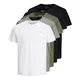 JACK & JONES JXJ Tee T-Shirt 5er-Pack M White