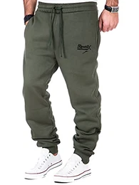 REPUBLIX Herren Sporthose Jogger Jogginghose Sweatpants Trainingshose R-0052 Khaki M