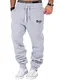 REPUBLIX Herren Sporthose Jogger Jogginghose Sweatpants Trainingshose R-0052 Hellgrau M
