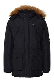 Aegir Herren Winterparka Parka Winterjacke mit Stehkragen, Größe:XXL, Farbe:Black Beauty (193911)