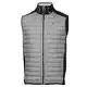 Calvin Klein Herren 2020 Hybrid CK Insulate Weste - Silber/Schwarz - M