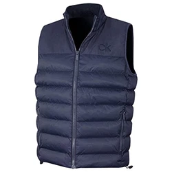 Calvin Klein Herren Gepolsterte Wasserabweisende Golf Gilet Marine
