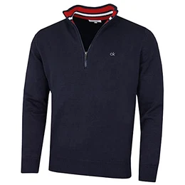 Golf Herren Baumwollpullover - Navy Sport - M