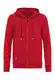 Redbridge Herren Sweatjacke Kapuzenpullover Zip Hoodie mit Reißverschluss Premium Basic Rot M