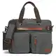 CoolBELL umwandelbar Laptoptasche 17 Zoll Rucksack Aktentasche Messenger Bag Umhängetasche Reiserucksack Schultertasche für Herren / Damen,Canvas Grau