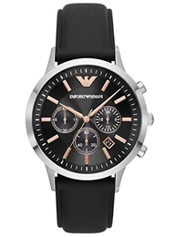 Herren-Chronograph, Edelstahluhr, 43 mm Gehäusegröße
