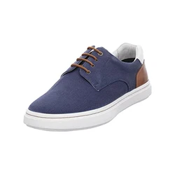 Herren Sneaker Schuhe Fredo Schnürschuh Textil Sport Halbschuhe Uni Fredo Herren Halbschuhe schnürschuhe Sneaker Freizeitschuhe Leinenschuhe