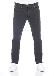 Herren Jeans Greensboro Regular Straight Fit Jeanshose Hose Denim Stretch Baumwolle Blau Schwarz w30 - w46, Farbvariante:Black Out (W15QHT62D), Größe:32W / 32L