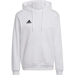 adidas Herren ENT22 Hoody Kapuzenpullover Weiß/Schwarz