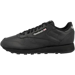 Unisex Classic Leather Sneakers,Cblack Cblack Pugry5,41 EU