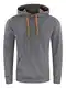 riverso Herren Kapuzenpullover RIVEnno Hoodie Sweatshirt Pullover Kapuze Kängurutaschen Regular Fit Einfarbig Baumwolle Grau M, Größe:M, Farbe:Grey Melange Standard 2 (23300)