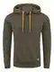 riverso Herren Kapuzenpullover RIVEnno Hoodie Sweatshirt Pullover Kapuze Kängurutaschen Regular Fit Einfarbig Baumwolle Grün M, Größe:M, Farbe:Ivy Green (12400)