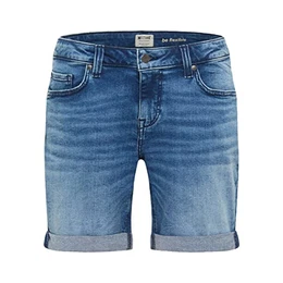Damen Bermuda Bermudas, Mittelblau 602, 32
