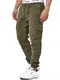 Indicode Herren Walker Cargohose (Cord-Stretch)   Cargo Hose Cordhose Kord Baumwollhose Army M