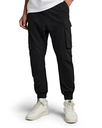 Men's Cargo pkt sw Pants, Black (dk Black A613-6484), M