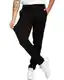 Performance Pants Herren Schwarz (Größe 32W/32L) - Bequeme Schwarze Hose Herren - Stilvolle Herren Hosen Stretch - Hosen Herren Stretch - Modische Praktische Männer Hosen für Business & Freizeit