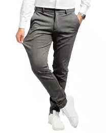 Herren Dunkelgrau (Größe 34W/36L) - Stilvolle Herren Hosen Stretch - Hosen Herren Stretch - Angenehme Praktische Männer Hosen für Business & Freizeit - Bequeme Stoffhose Herren