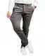 Performance Pants Herren Dunkelgrau (Größe 34W/36L) - Stilvolle Herren Hosen Stretch - Hosen Herren Stretch - Angenehme Praktische Männer Hosen für Business & Freizeit - Bequeme Stoffhose Herren
