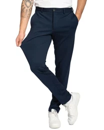 Herren Navy (Größe 32W/32L) - Stilvolle Herren Hosen Stretch - Hosen Herren Stretch - Angenehme Praktische Männer Hosen für Business & Freizeit - Bequeme Stoffhose Herren